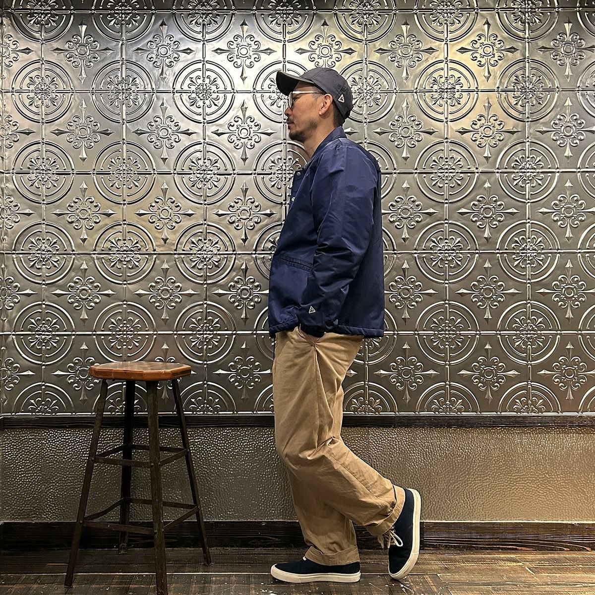 FELCO (フェルコ) メンズ ナイロン コーチジャケット シンサレート