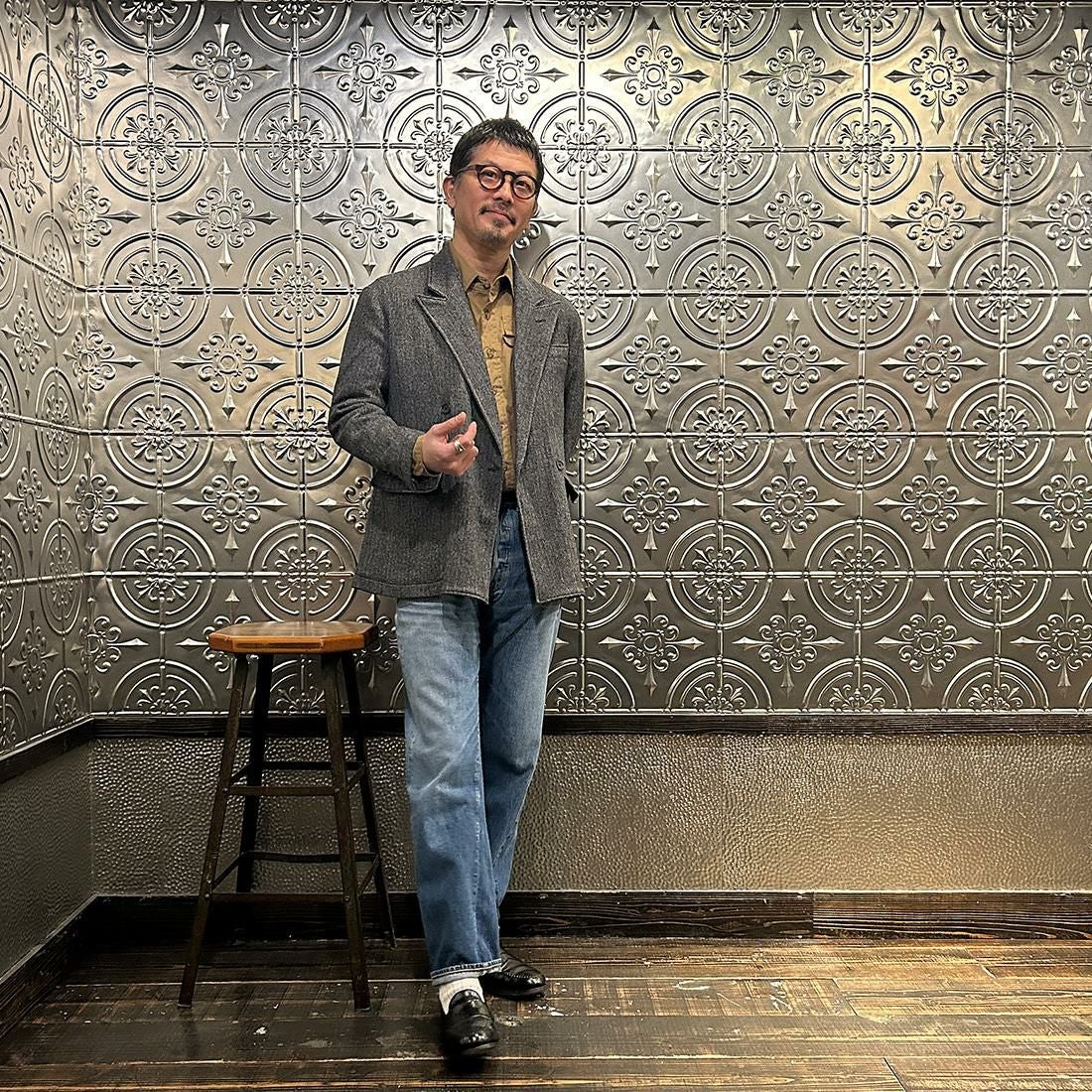 『おさむ』Engineered Garments 38インチ ENGINEERED GARMENTS (エンジニアドガーメンツ) PS258 DBL PEAK JACKET