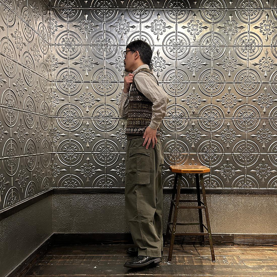 JAMIESON'S (ジャミーソンズ) AOFI VEE NECK SLIPOVER Vネック ベスト