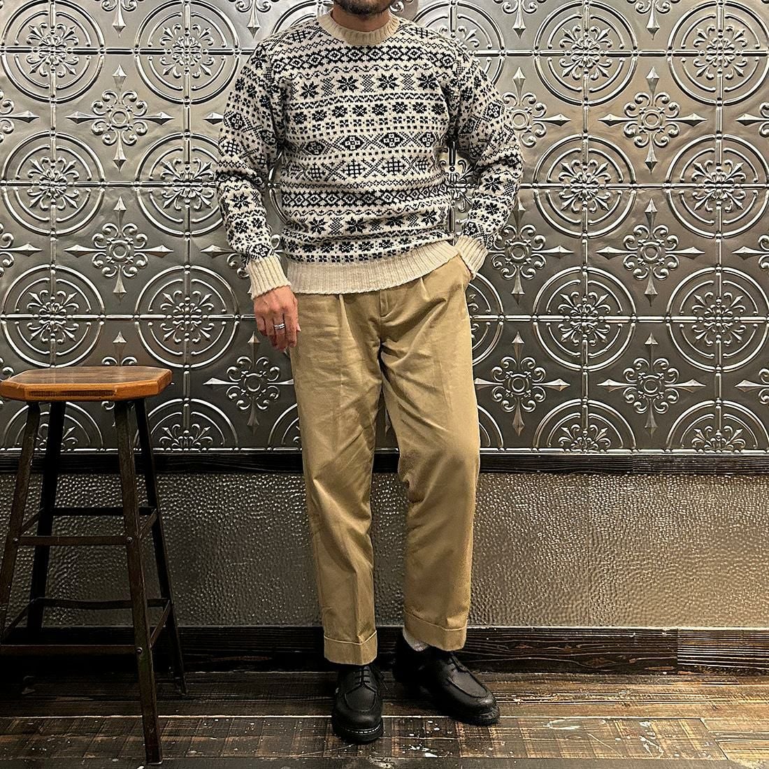 JAMIESON'S (ジャミーソンズ) AOFI CREW NECK PULLOVER クルーネック