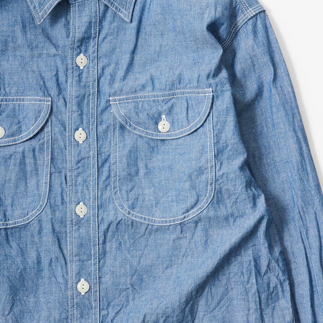 EMPIRE & SONS (エンパイアアンドサンズ) メンズ シャンブレーシャツ
