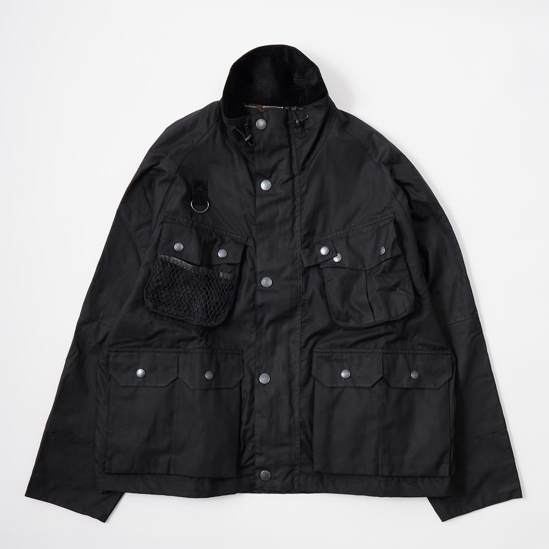 BARBOUR (バブアー) MWX2337 MODIFIED DRYFLY WAX JACKET ショート丈