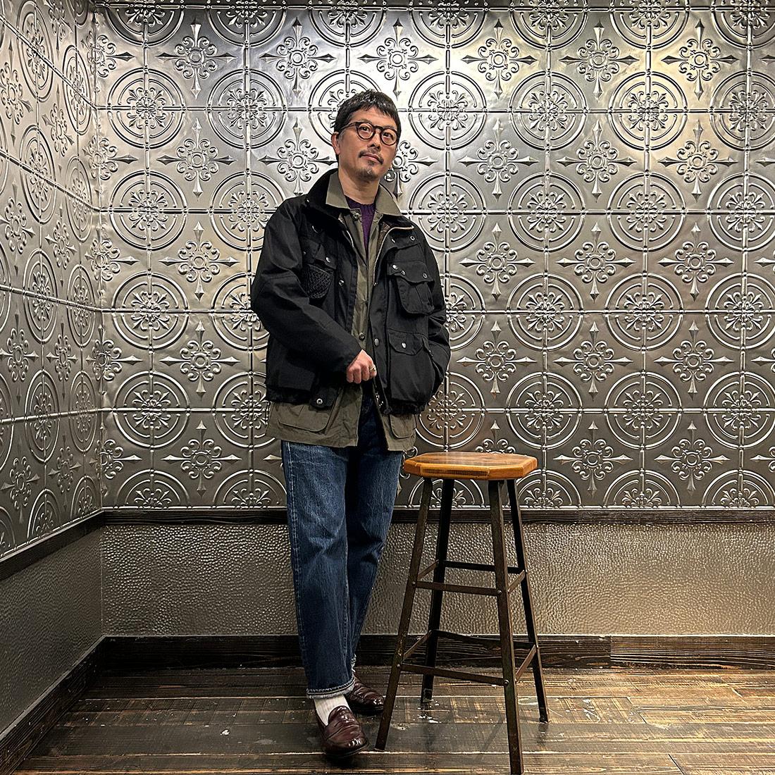 BARBOUR (バブアー) MWX2337 MODIFIED DRYFLY WAX JACKET ショート丈