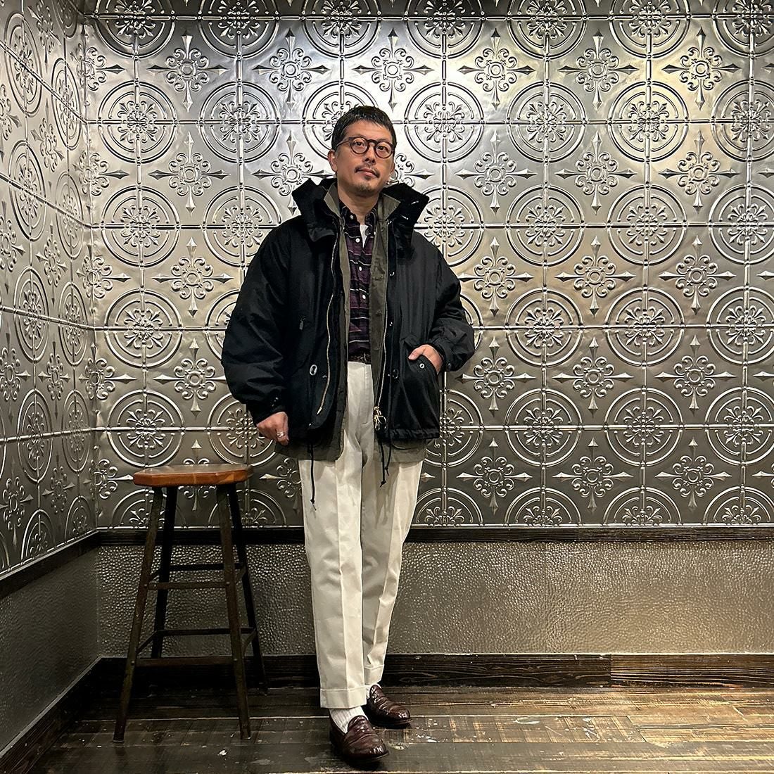 BARBOUR (バブアー) MW2338 SHORT WIND WAX PARKA ショートコート