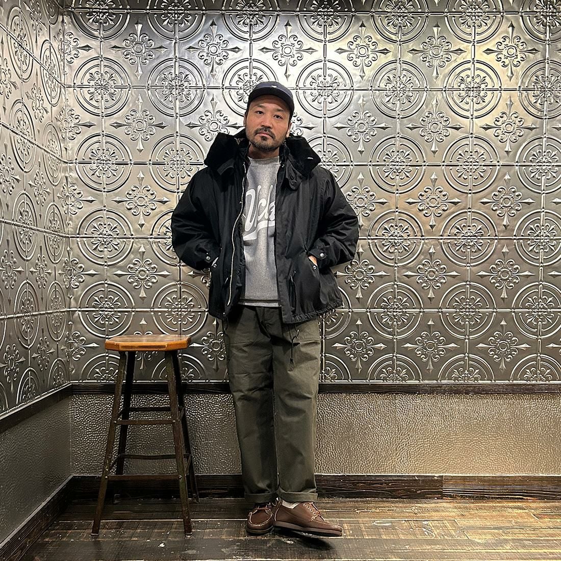 BARBOUR (バブアー) MW2338 SHORT WIND WAX PARKA ショートコート