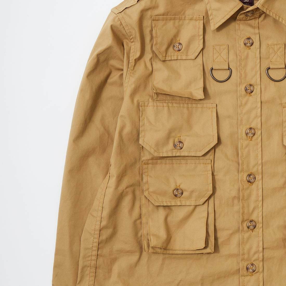 トップス WILLIS &  UTILITY SHIRT WILLIS & GEIGER (ウィリスアンドガイガー) ユーティリティシャツ