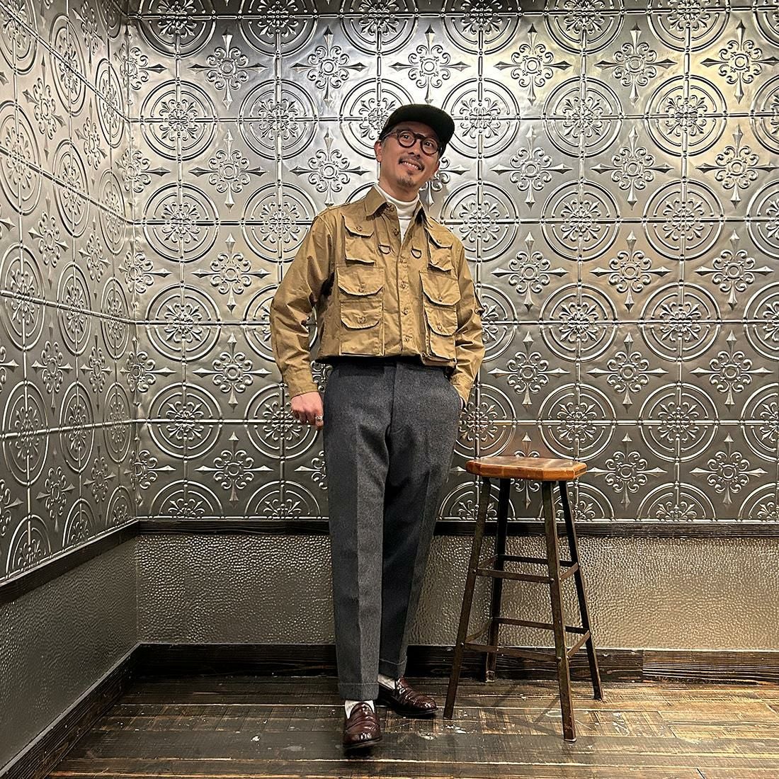 WILLIS & GEIGER (ウィリスアンドガイガー) ユーティリティシャツ