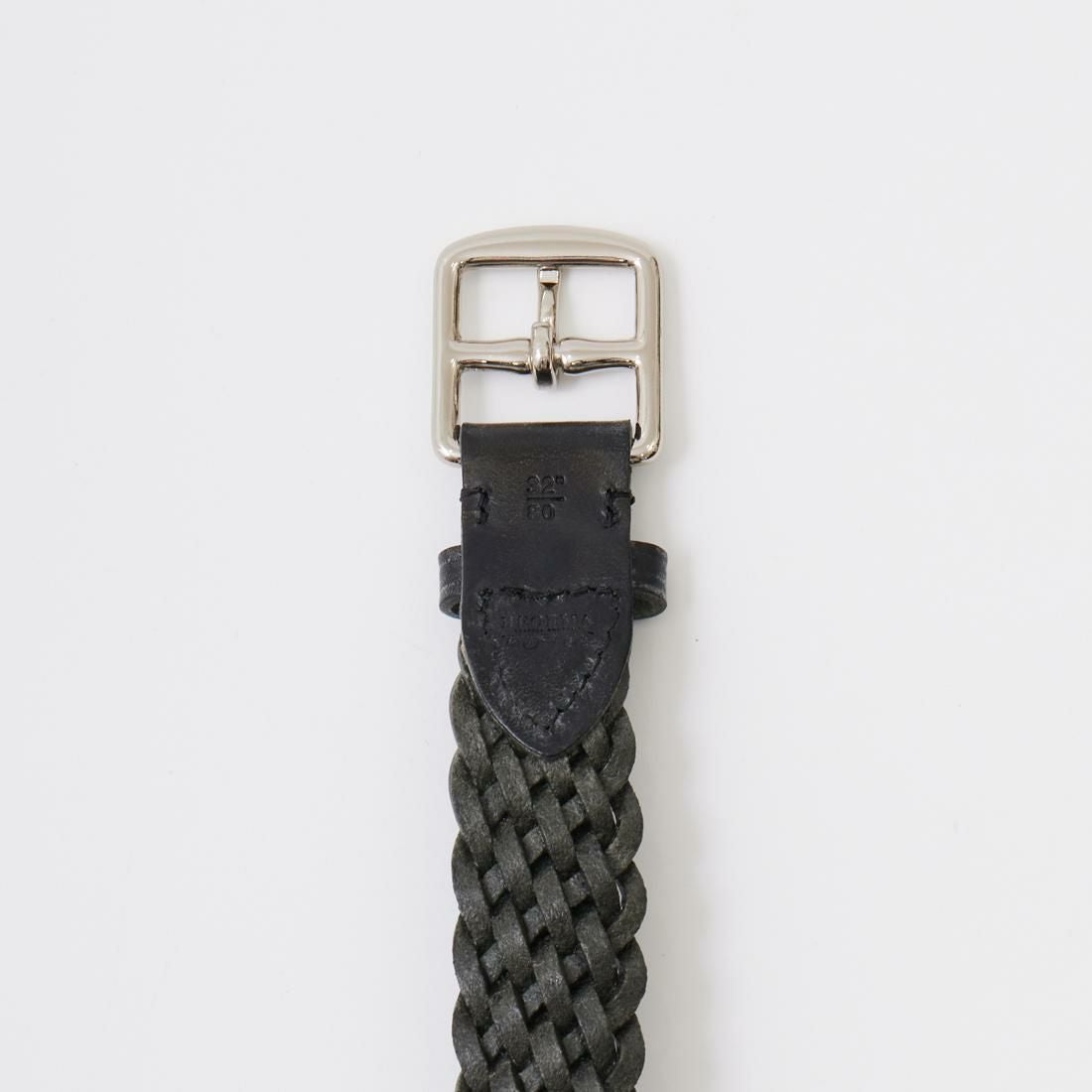 BEORMA LEATHER COMPANY べオーマ レザー　メッシュベルト BEORMA LEATHER COMPANY P0009 34mm HERRINBONE PLAITED BELT / べ