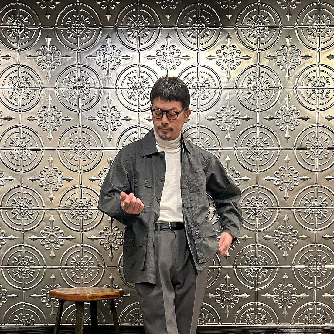 POST OVERALLS (ポストオーバーオールズ) BDU R2 MICRO PRINT BDU