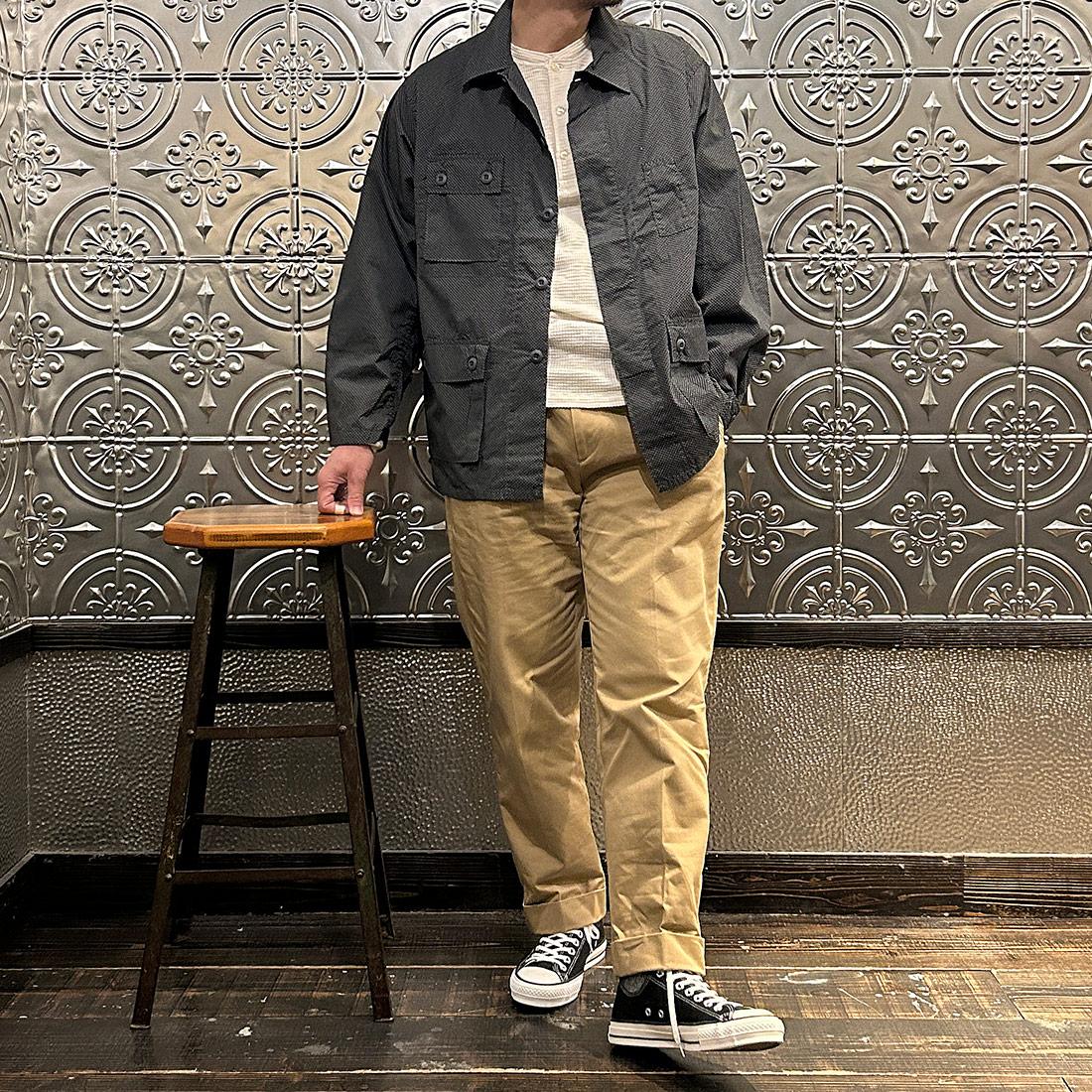 POST OVERALLS (ポストオーバーオールズ) BDU R2 MICRO PRINT BDU