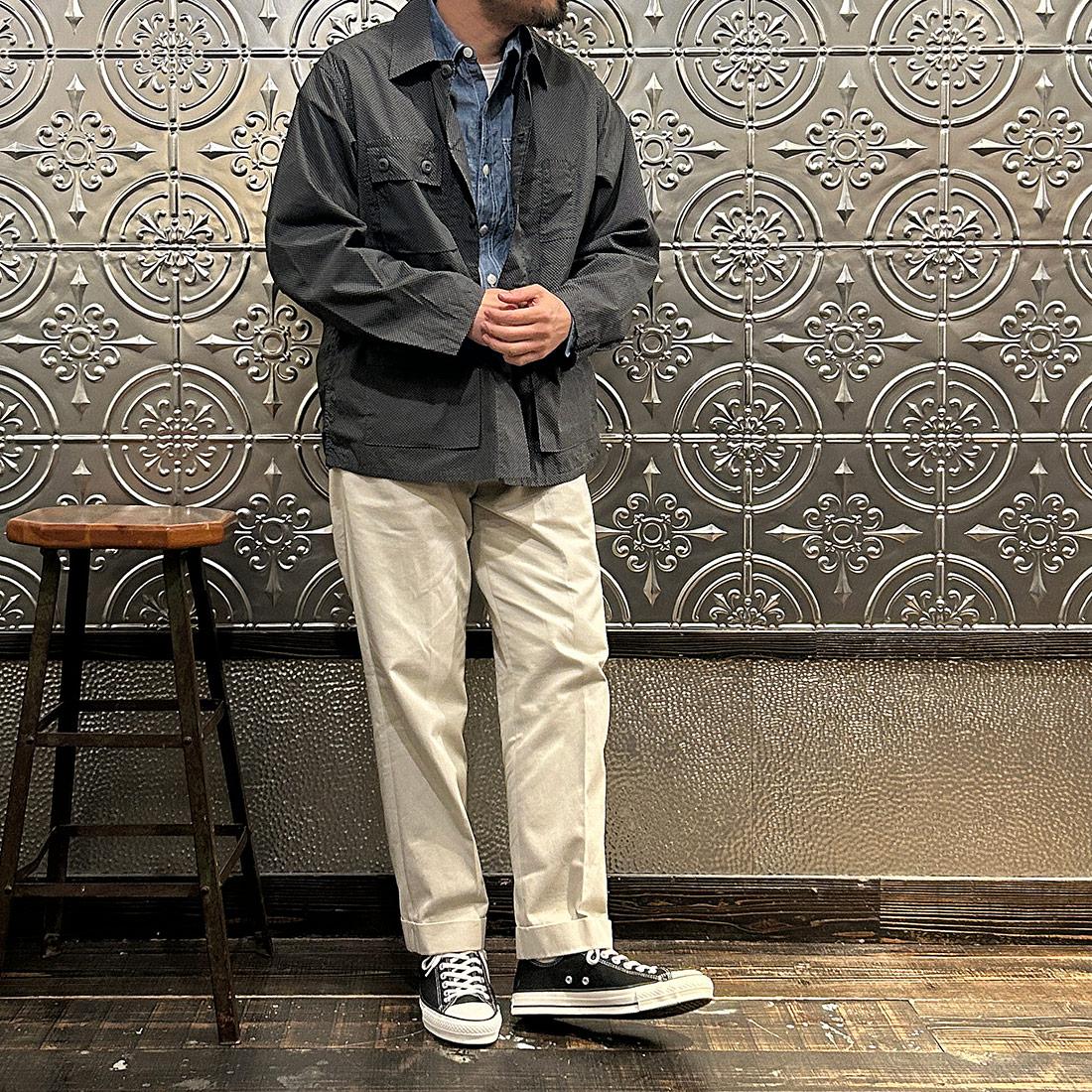 POST OVERALLS (ポストオーバーオールズ) BDU R2 MICRO PRINT BDU