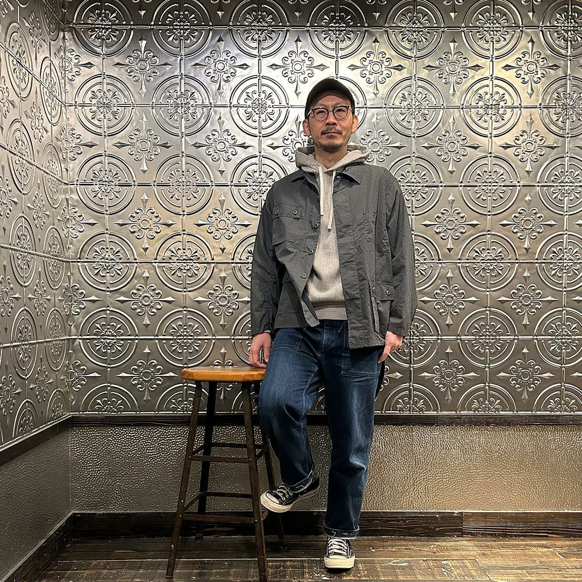POST OVERALLS (ポストオーバーオールズ) BDU R2 MICRO PRINT BDU