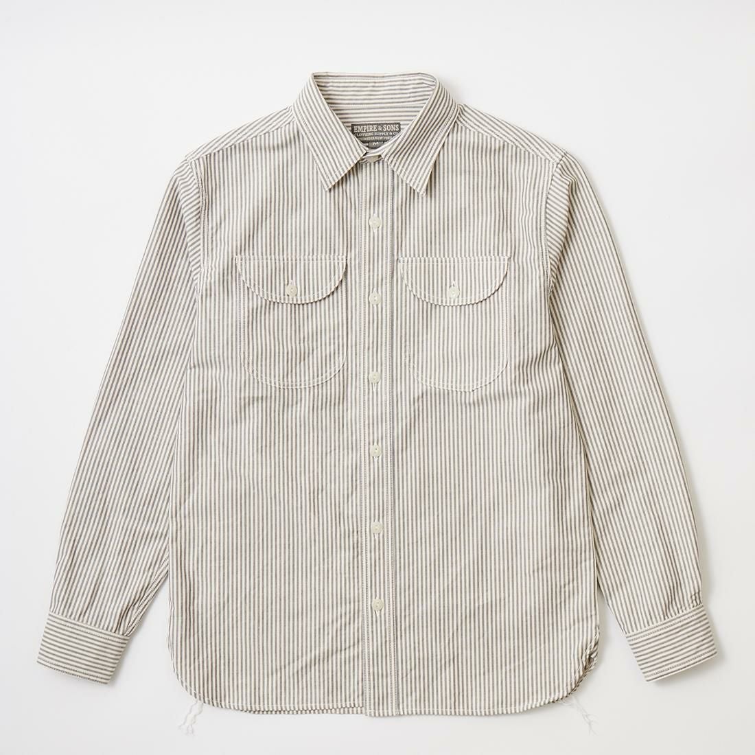 EMPIRE＆SONS Fabric Utility Shirt Mサイズ EMPIRE & SONS (エンパイアアンドサンズ) メンズ ユーティリティ