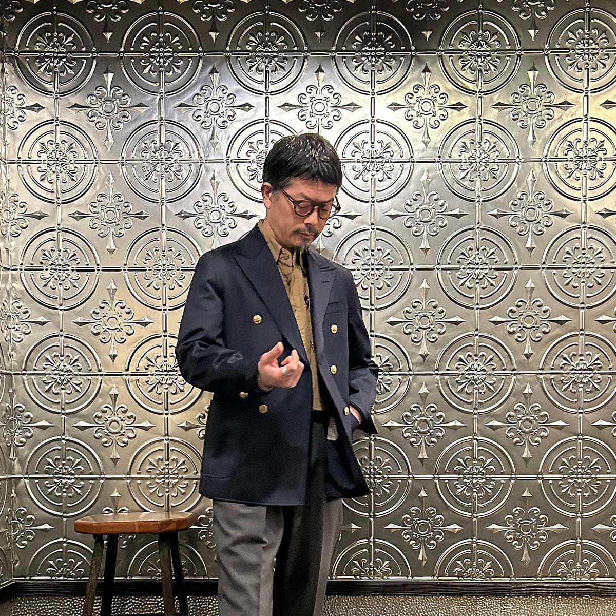 D.C.WHITE (ディーシーホワイト) ダブル ブレザー 紺ブレ 日本製 通販