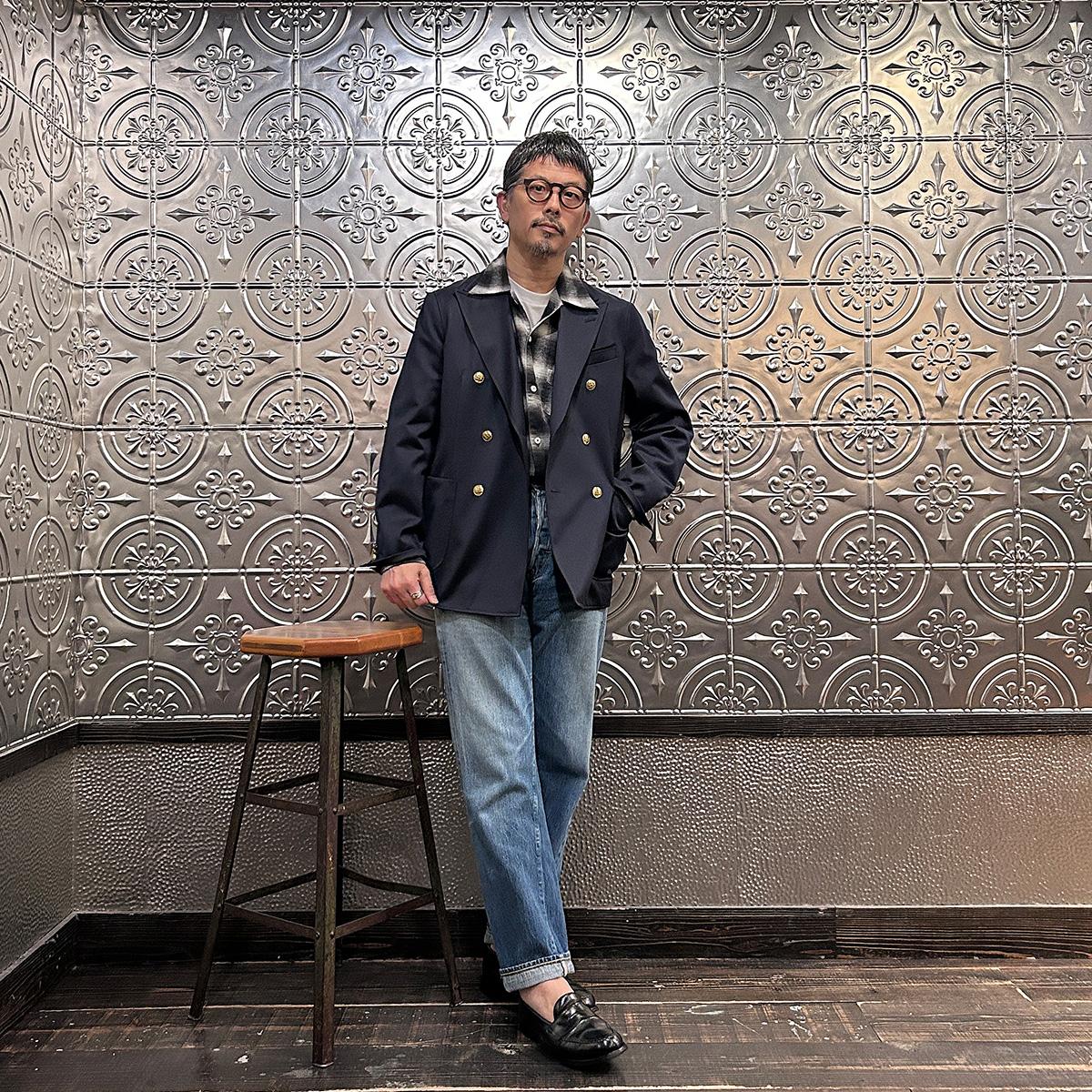 D.C.WHITE (ディーシーホワイト) ダブル ブレザー 紺ブレ 日本製 通販