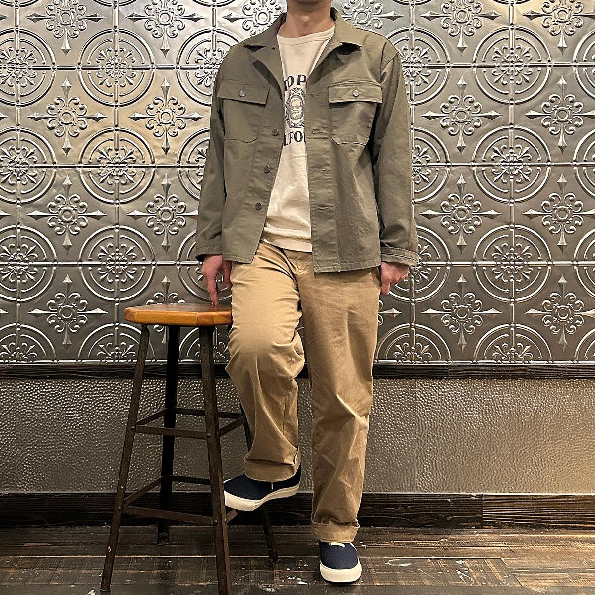 EMPIRE & SONS (エンパイアアンドサンズ) ミリタリーシャツジャケット