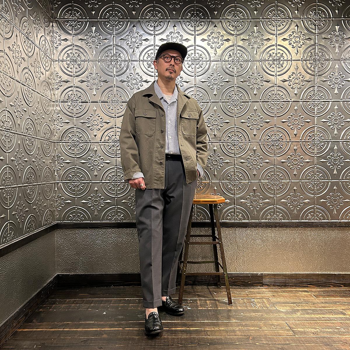 EMPIRE & SONS (エンパイアアンドサンズ) ミリタリーシャツジャケット