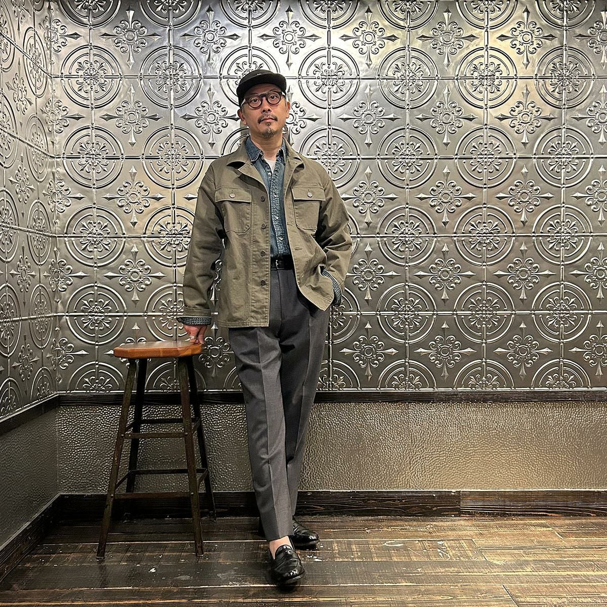 EMPIRE & SONS (エンパイアアンドサンズ) ミリタリーシャツジャケット
