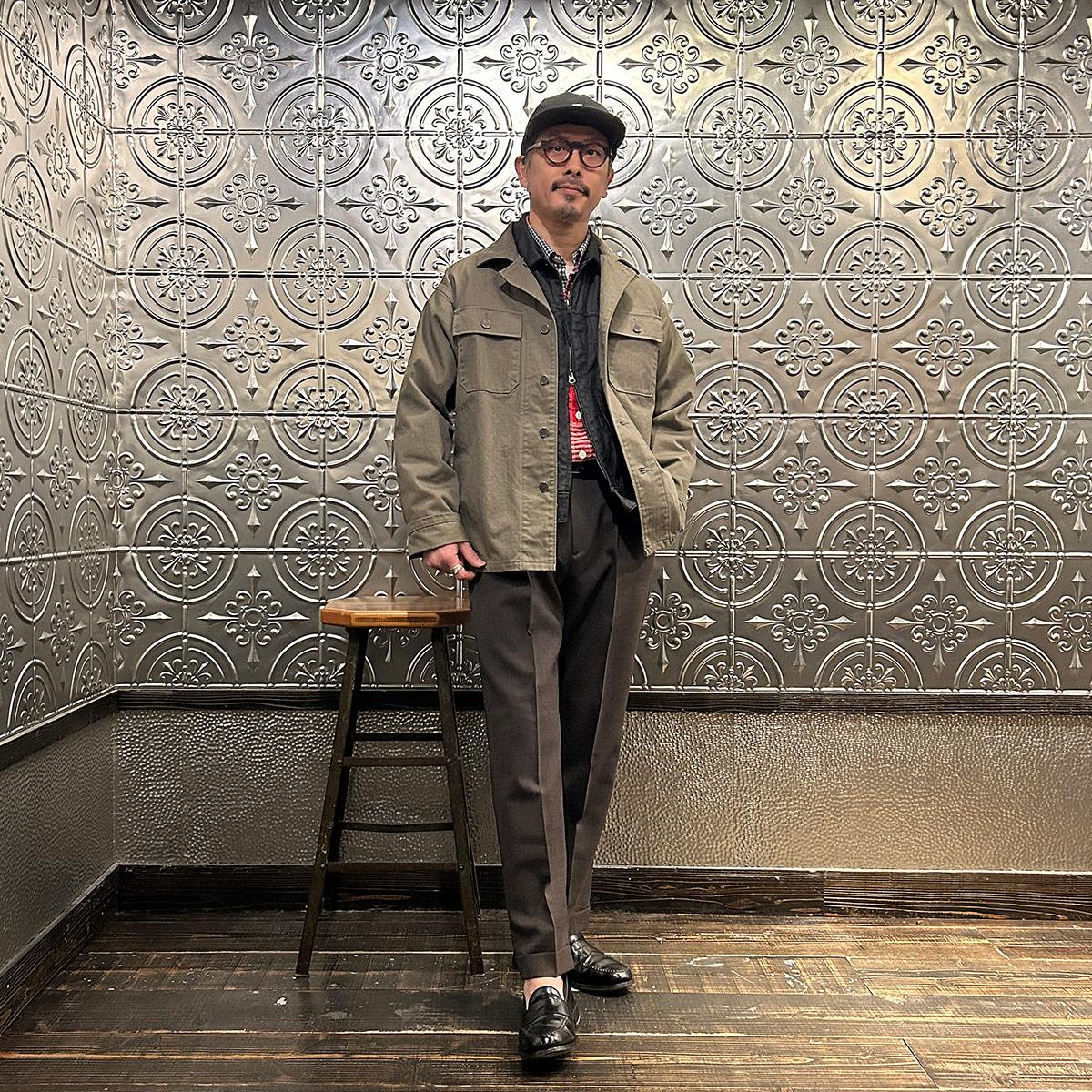 EMPIRE & SONS (エンパイアアンドサンズ) ミリタリーシャツジャケット