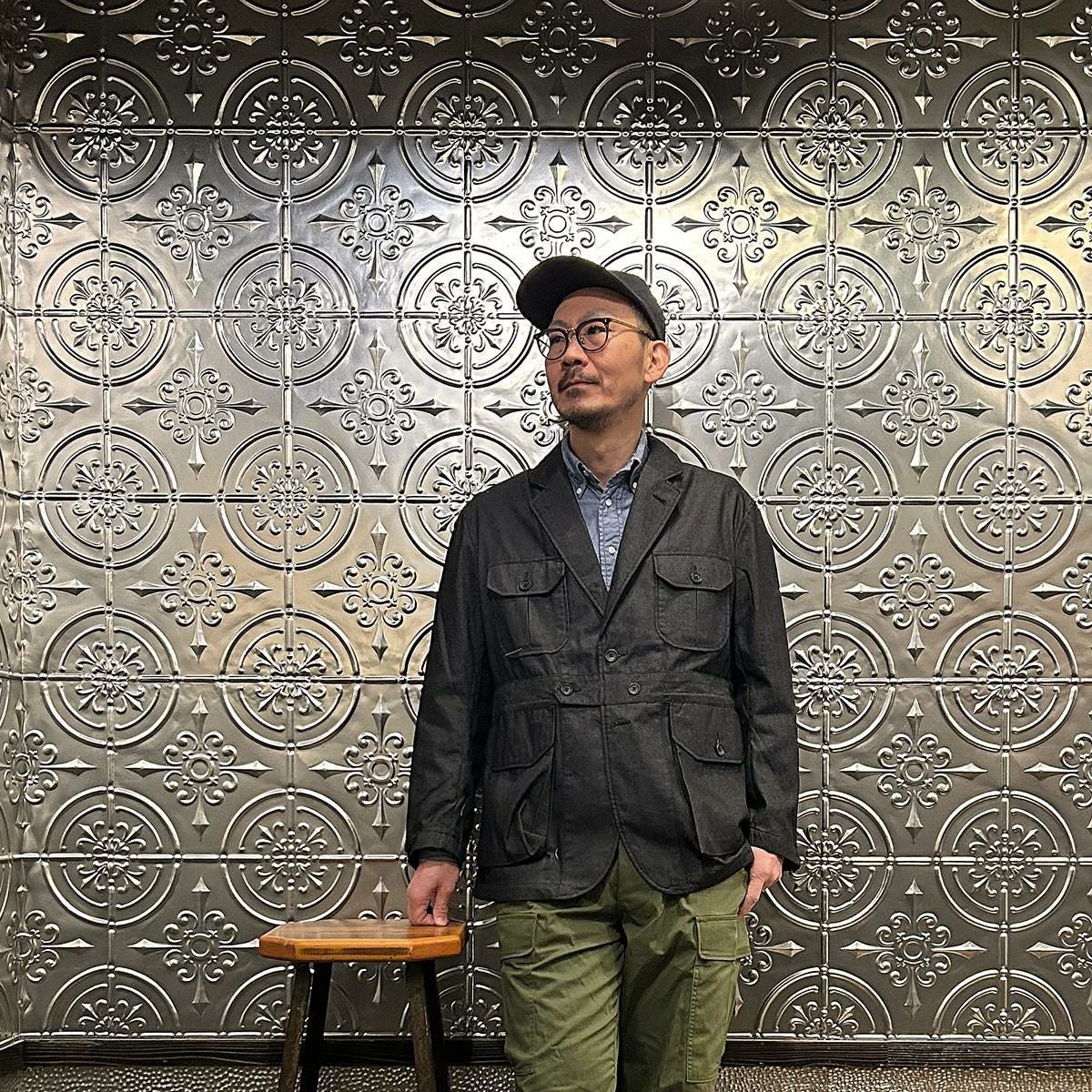 ENGINEERED GARMENTS Folk Jacketフォークジャケット ENGINEERED GARMENTS (エンジニアドガーメンツ) QT129 FOLK JACKET CP