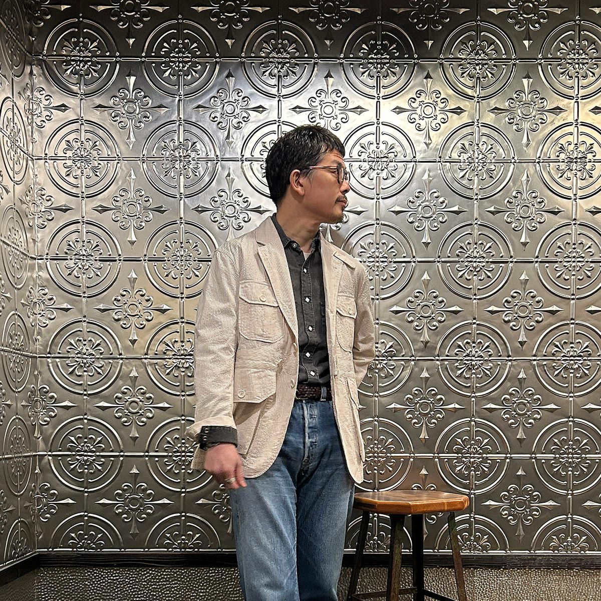 ENGINEERED GARMENTS (エンジニアドガーメンツ) QT130 FOLK JACKET