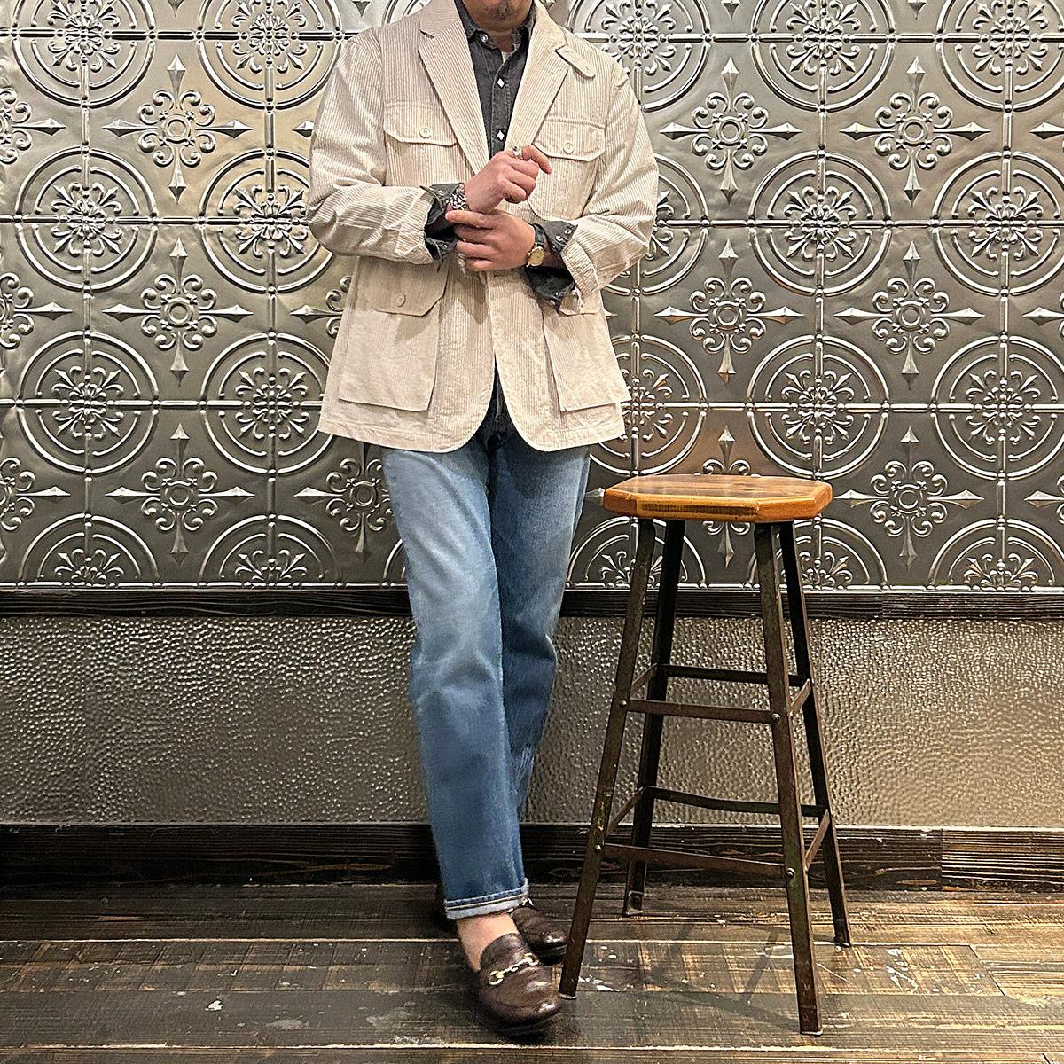 ENGINEERED GARMENTS (エンジニアドガーメンツ) QT130 FOLK JACKET