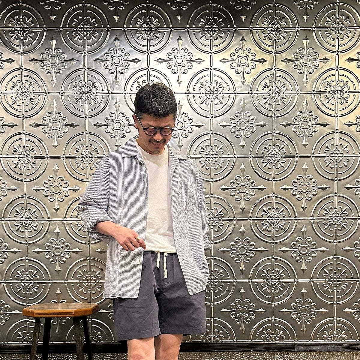 D.C.WHITE (ディーシーホワイト) 長袖開襟シャツ 日本製 通販