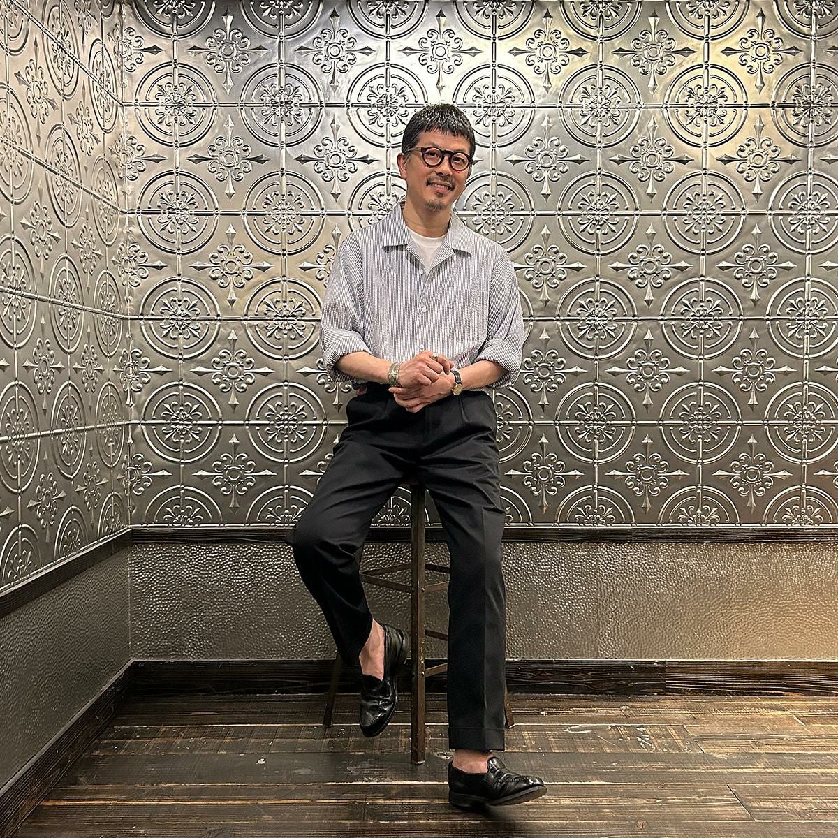 D.C.WHITE (ディーシーホワイト) 長袖開襟シャツ 日本製 通販