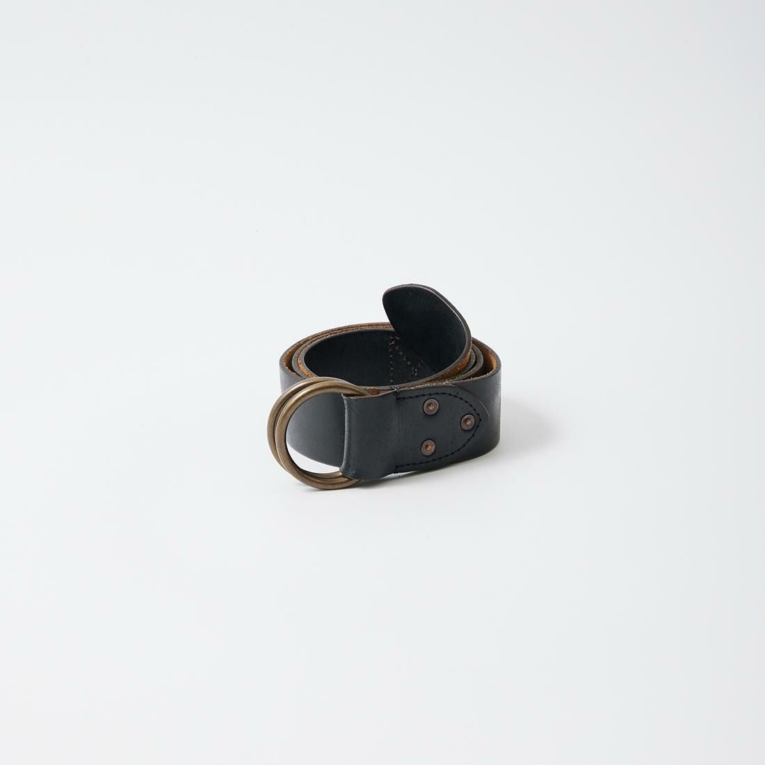 【極美品 RRL系】 ポロラルフローレン　ダブルリング ドレスベルト US RL 正規取扱店] RRL Ralph Lauren (ダブル アールエル ラルフローレン