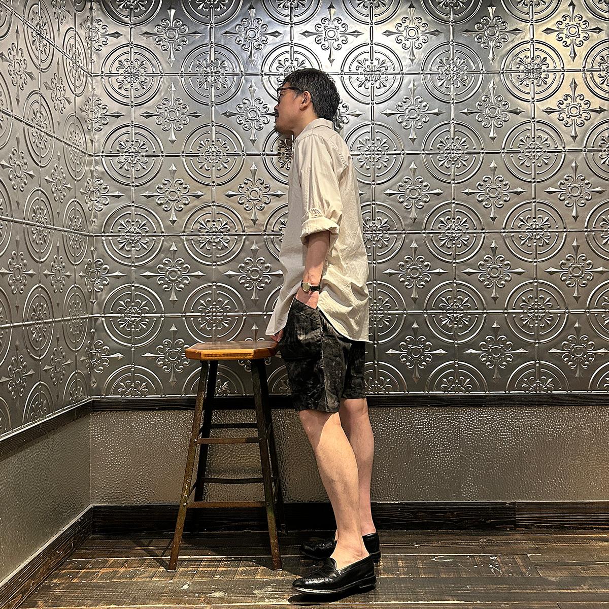【新品】ポストオーバーオールズ DEE BEST タイガーカモ柄　サイズL POST OVERALLS (ポストオーバーオールズ) E-Z DEE'S SHORTS FOREST