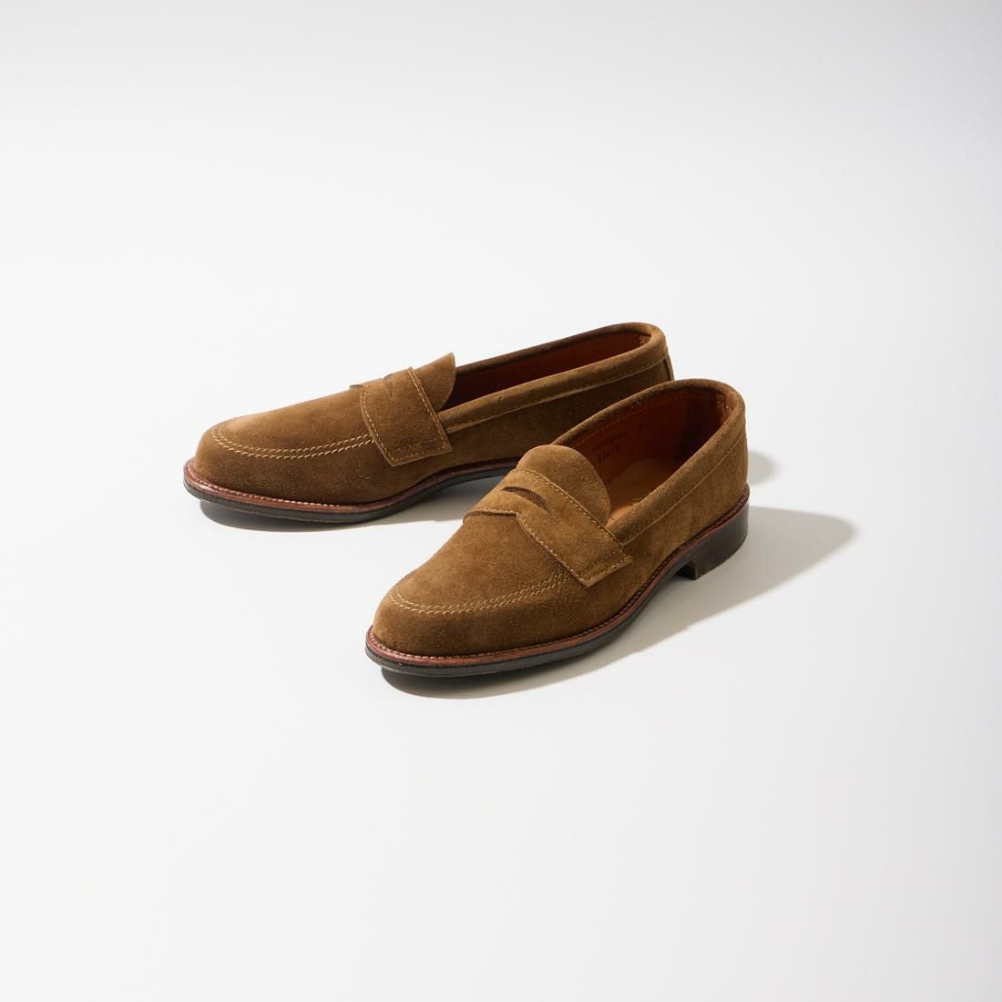 ALDEN(オールデン) UNLINED PENNY LOAFER SUEDE - SNUFF スエード
