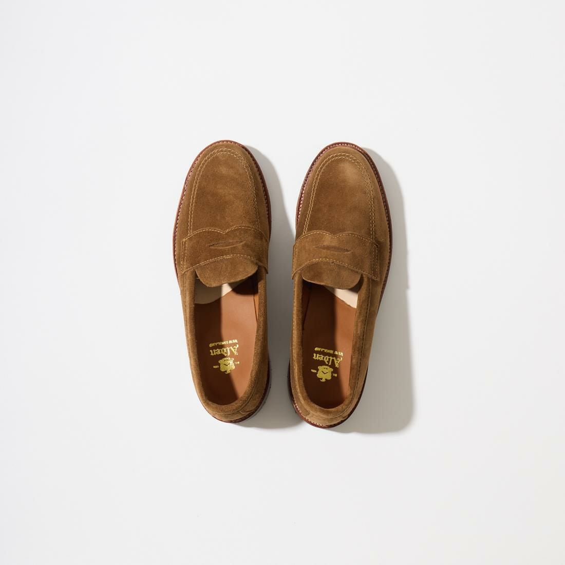 ALDEN(オールデン) UNLINED PENNY LOAFER SUEDE - SNUFF スエード