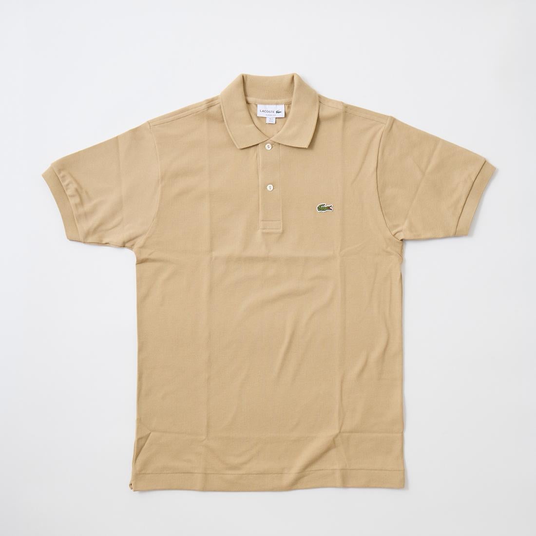 French LACOSTE ベージュ ポロシャツ LACOSTE（ラコステ） 半袖ポロシャツ ホワイト | セレクトショップ