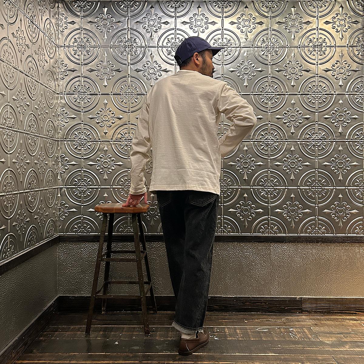 BARBARIAN (バーバリアン) EXCLUSIVE LIGHT WEIGHT L/S CREW NECK