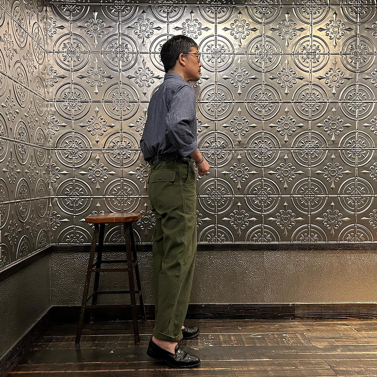 新品 FAR EAST MANUFACTURING ユーティリティパンツ W32 FAR EAST MANUFACTURING ファー イースト マニュファクチャリング