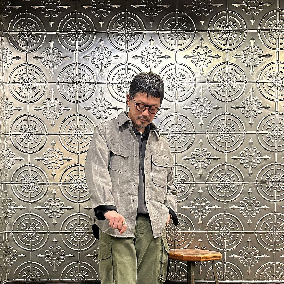 ENGINEERED GARMENTS (エンジニアドガーメンツ) RV190 CPO SHIRT