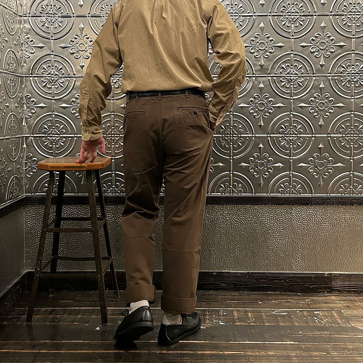 RRL コットツイルパンツ 正規取扱店] RRL Ralph Lauren (ダブル アールエル ラルフローレン