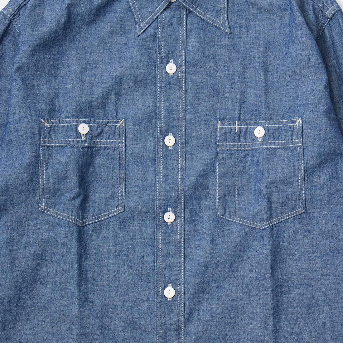 POST OVERALLS (ポストオーバーオールズ) 3217-11 ST.LOUIS CHAMBRAY 通販