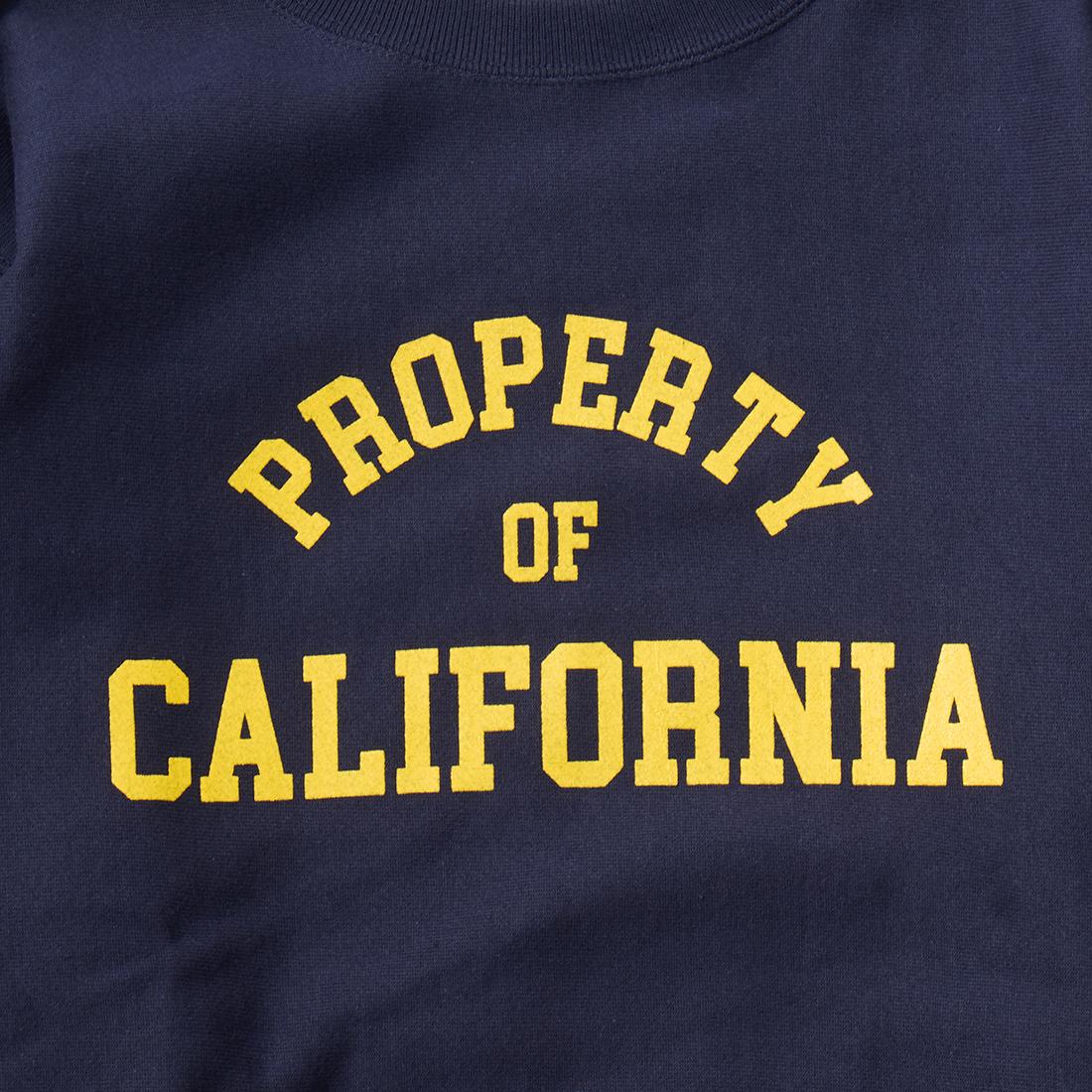 CALIFOLKS (カリフォークス) プリント クルーネック スウェットシャツ