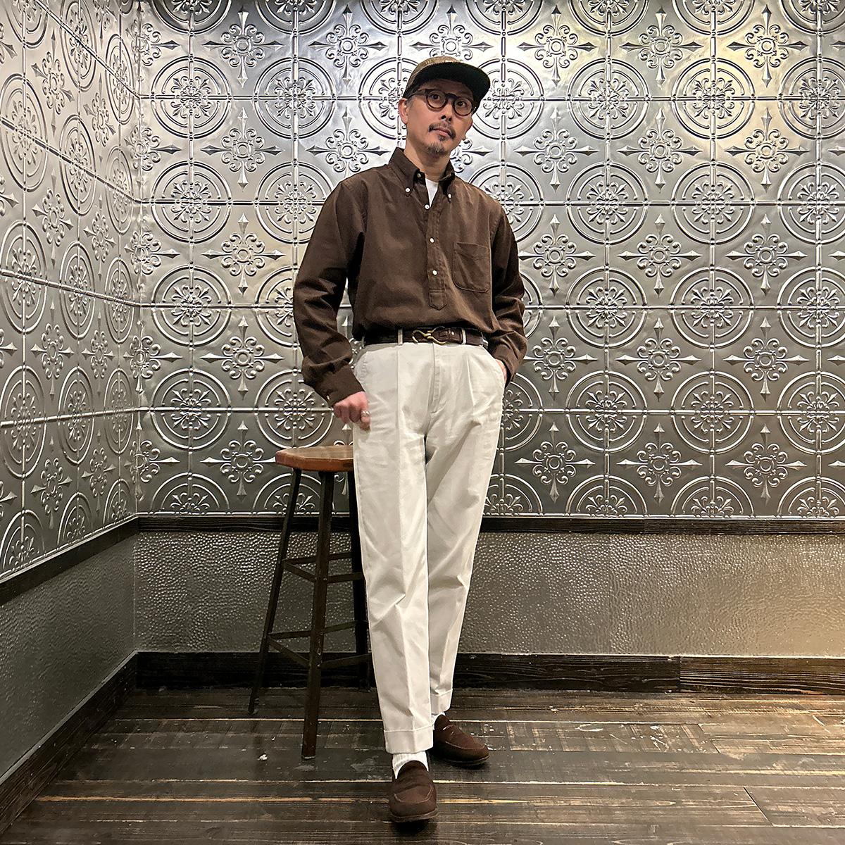 WORKERS (ワーカーズ) モディファイド プルオーバー ボタンダウン