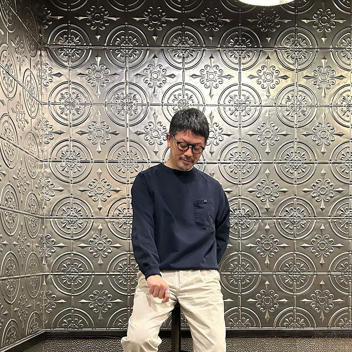 FELCO (フェルコ) 16オンス インレイ ラグラン スウェット クルー
