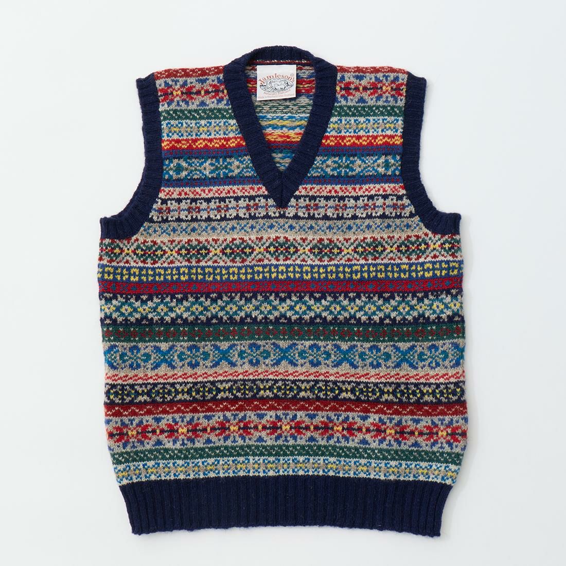 JAMIESON'S (ジャミーソンズ) AOFI VEE NECK SLIPOVER Vネック ベスト