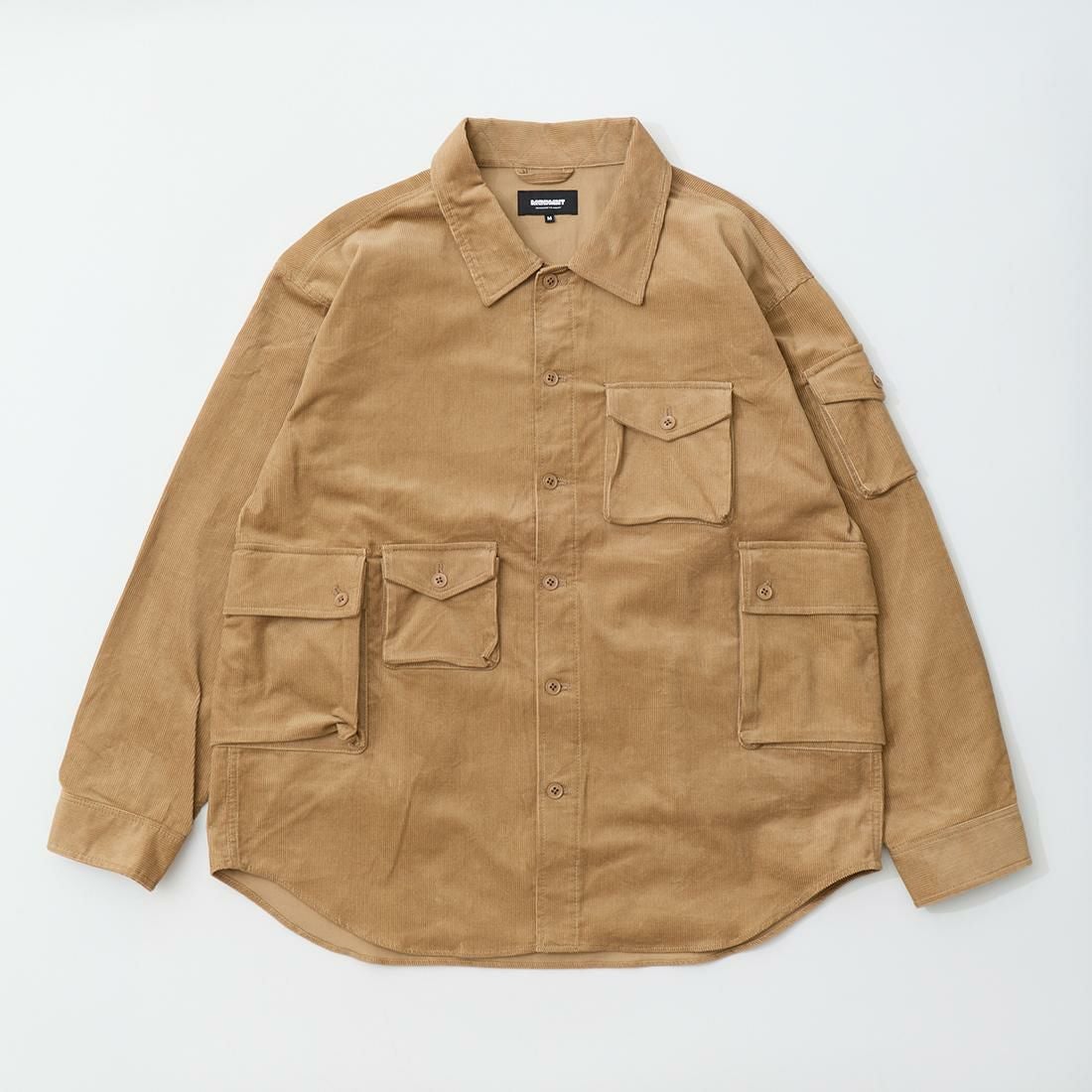 MODMNT (モドメント) M2520-1I016F CORDUROY UTILITY CPO SHIRT