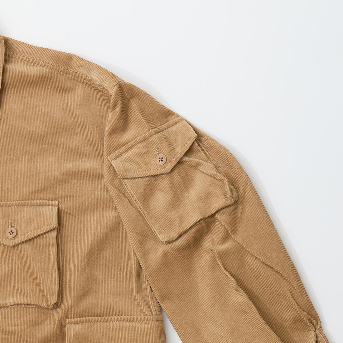 MODMNT (モドメント) M2520-1I016F CORDUROY UTILITY CPO SHIRT
