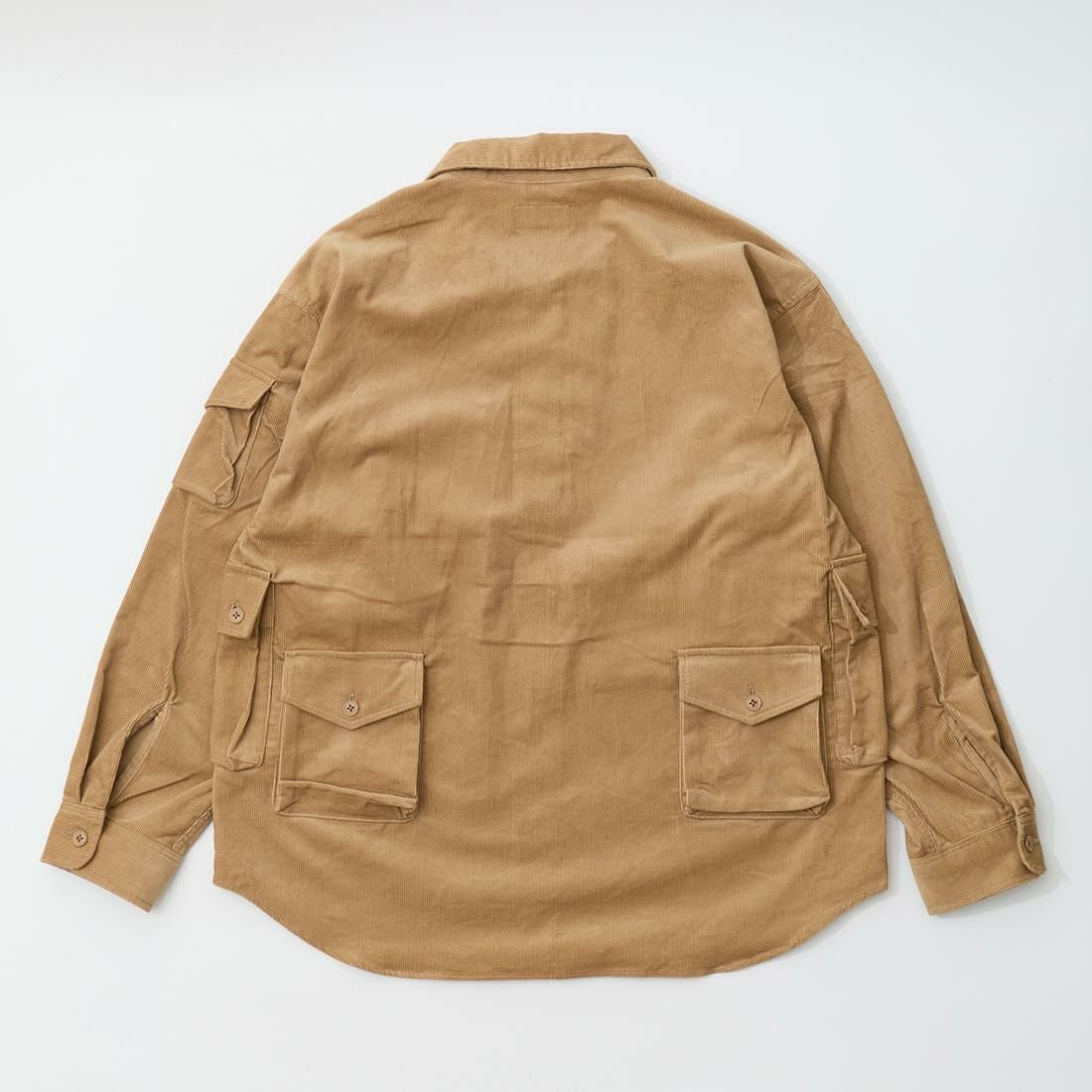 MODMNT (モドメント) M2520-1I016F CORDUROY UTILITY CPO SHIRT