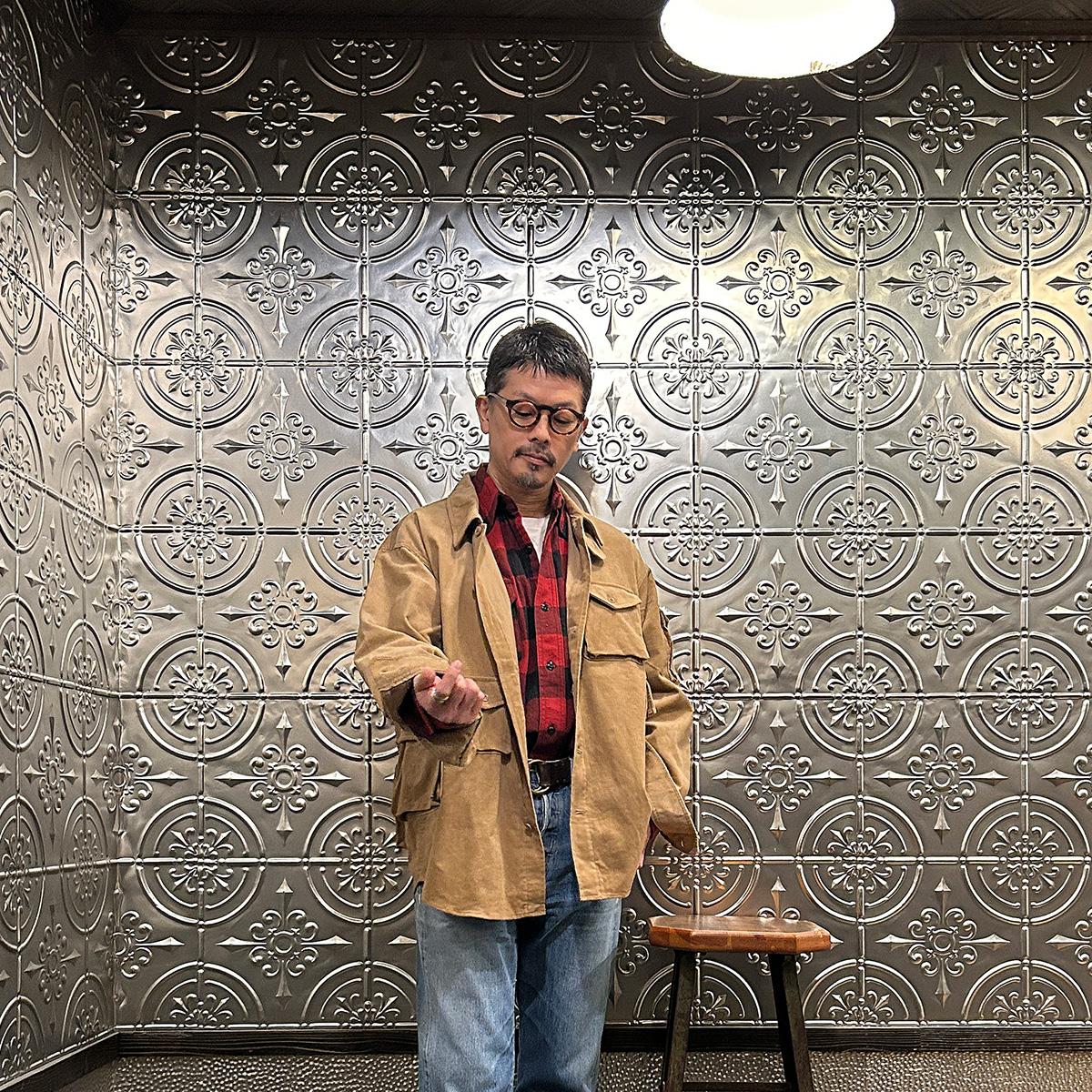 MODMNT (モドメント) M2520-1I016F CORDUROY UTILITY CPO SHIRT