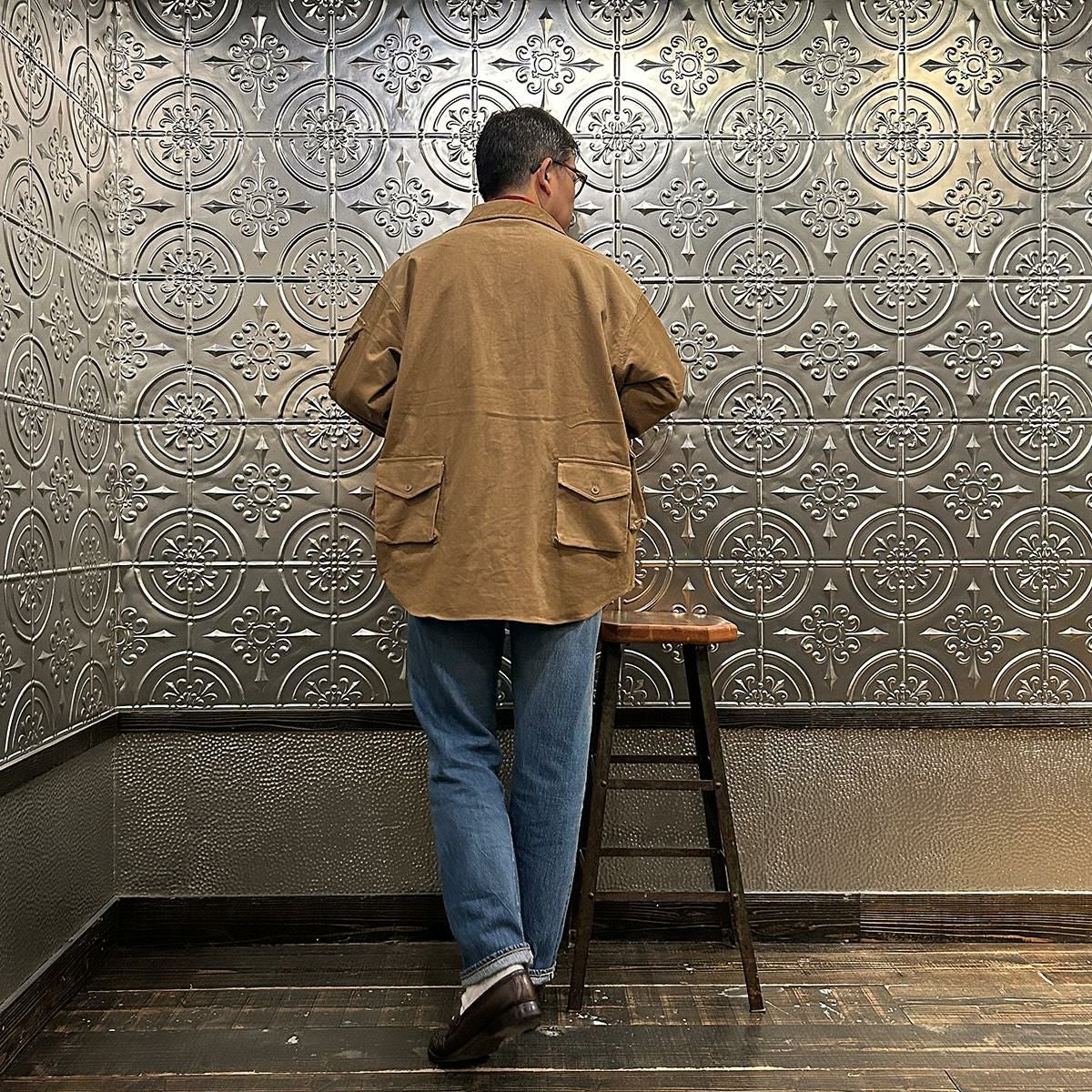 MODMNT (モドメント) M2520-1I016F CORDUROY UTILITY CPO SHIRT