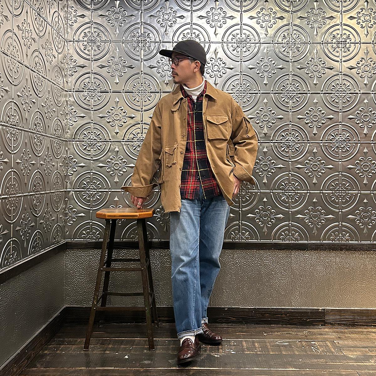 MODMNT (モドメント) M2520-1I016F CORDUROY UTILITY CPO SHIRT