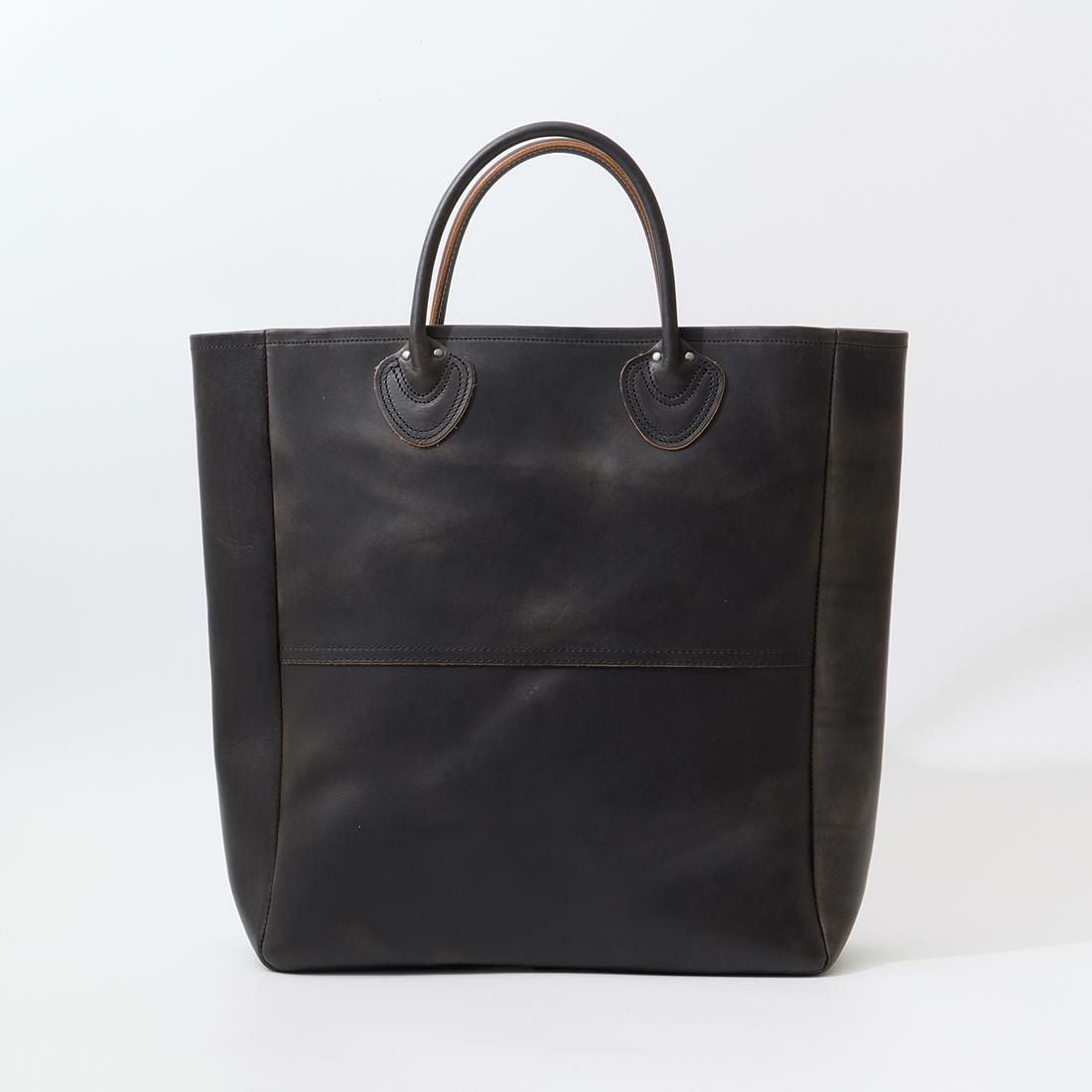 希少 Barkoutsiders Long Beach別注 トートバッグ 黒 Barkoutsiders (バークアウトサイダーズ) オールレザー トートバッグ
