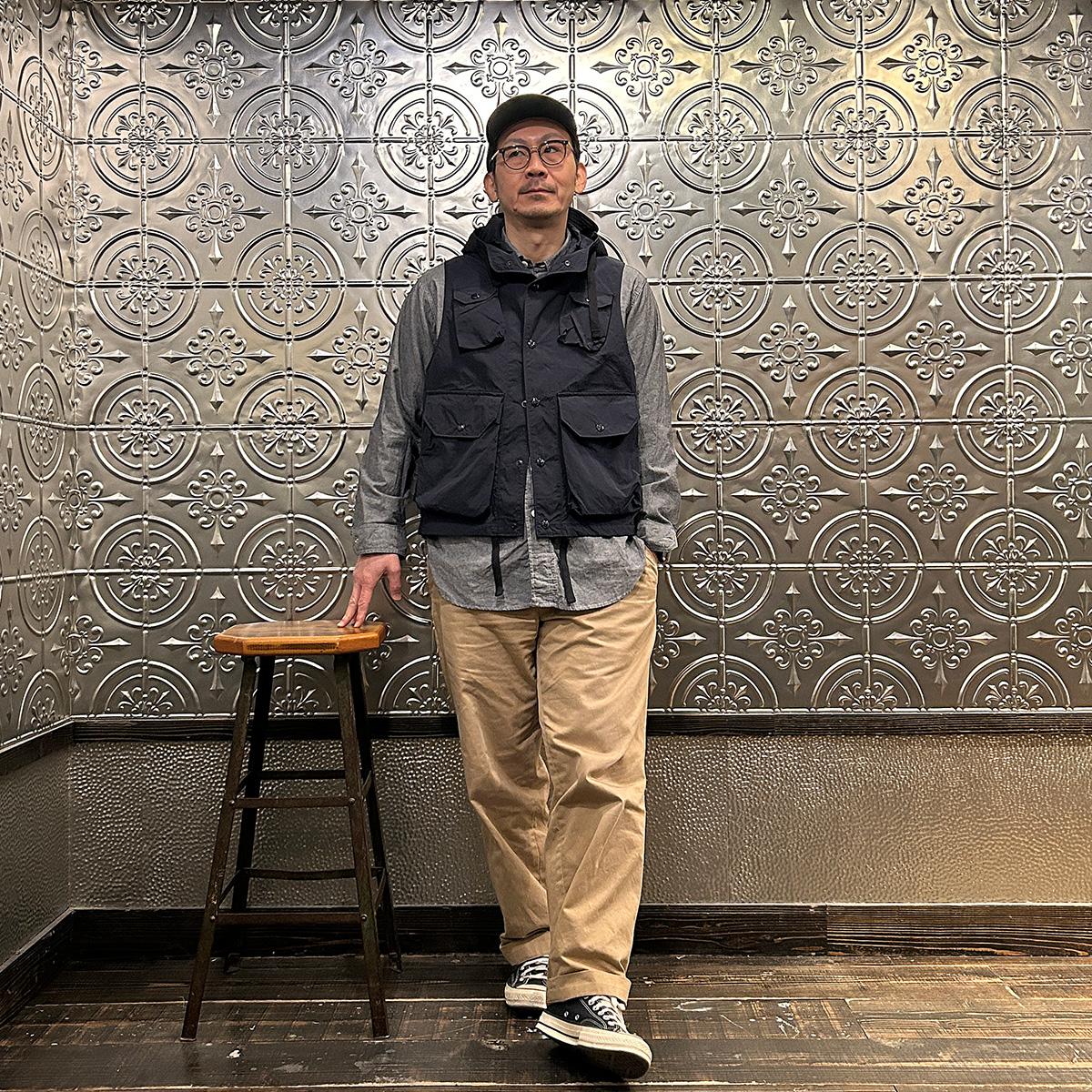 ENGINEERED GARMENTS (エンジニアドガーメンツ) SW149 FIELD VEST